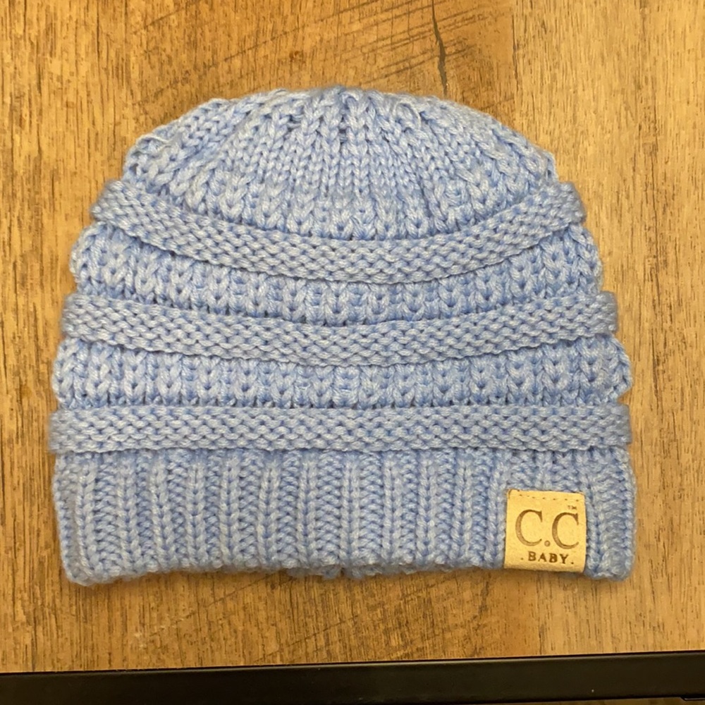 CC baby beanie blue